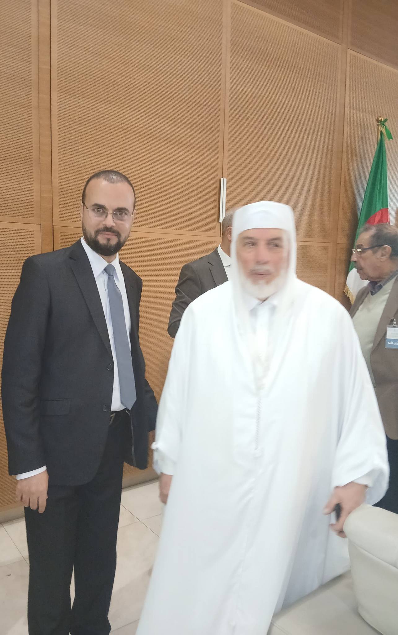 مشاركة مدير المدرسة في فعاليات الاحتفاء بالذكرى الثانية لافتتاح جامع الجزائر