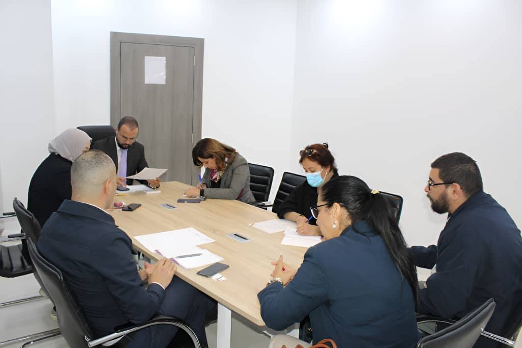 اجتماع تنسيقي مع بنك التنمية المحلية لتعزيز ثقافة المقاولاتية